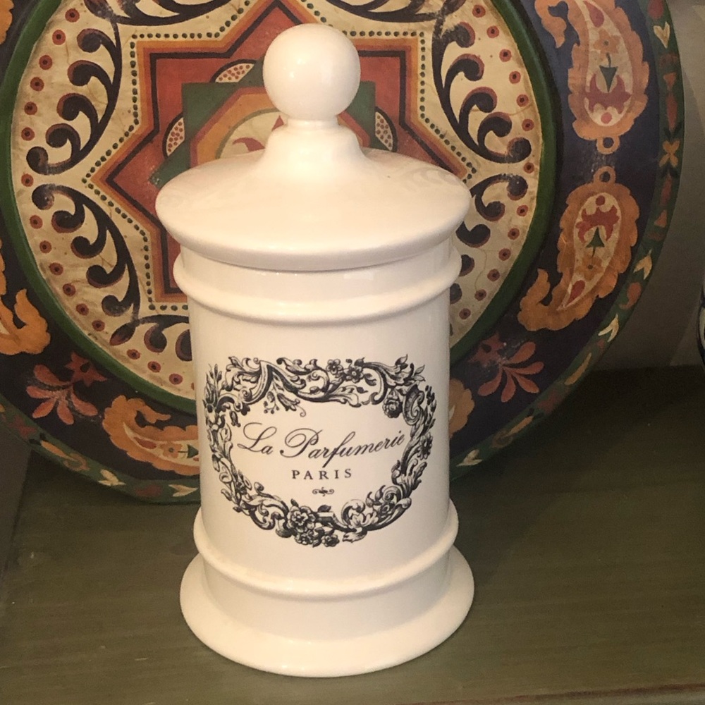 The Paula Scaletta Santa Barbara Ceramic Apothecary Jar